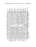 SRAM WELL-TIE WITH AN UNINTERRUPTED GRATED FIRST POLY AND FIRST CONTACT     PATTERNS IN A BIT CELL ARRAY diagram and image