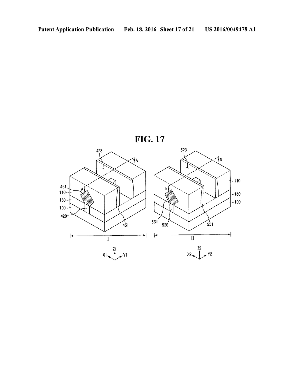 SEMICONDUCTOR DEVICE AND METHOD FOR FABRICATING THE SAME - diagram, schematic, and image 18