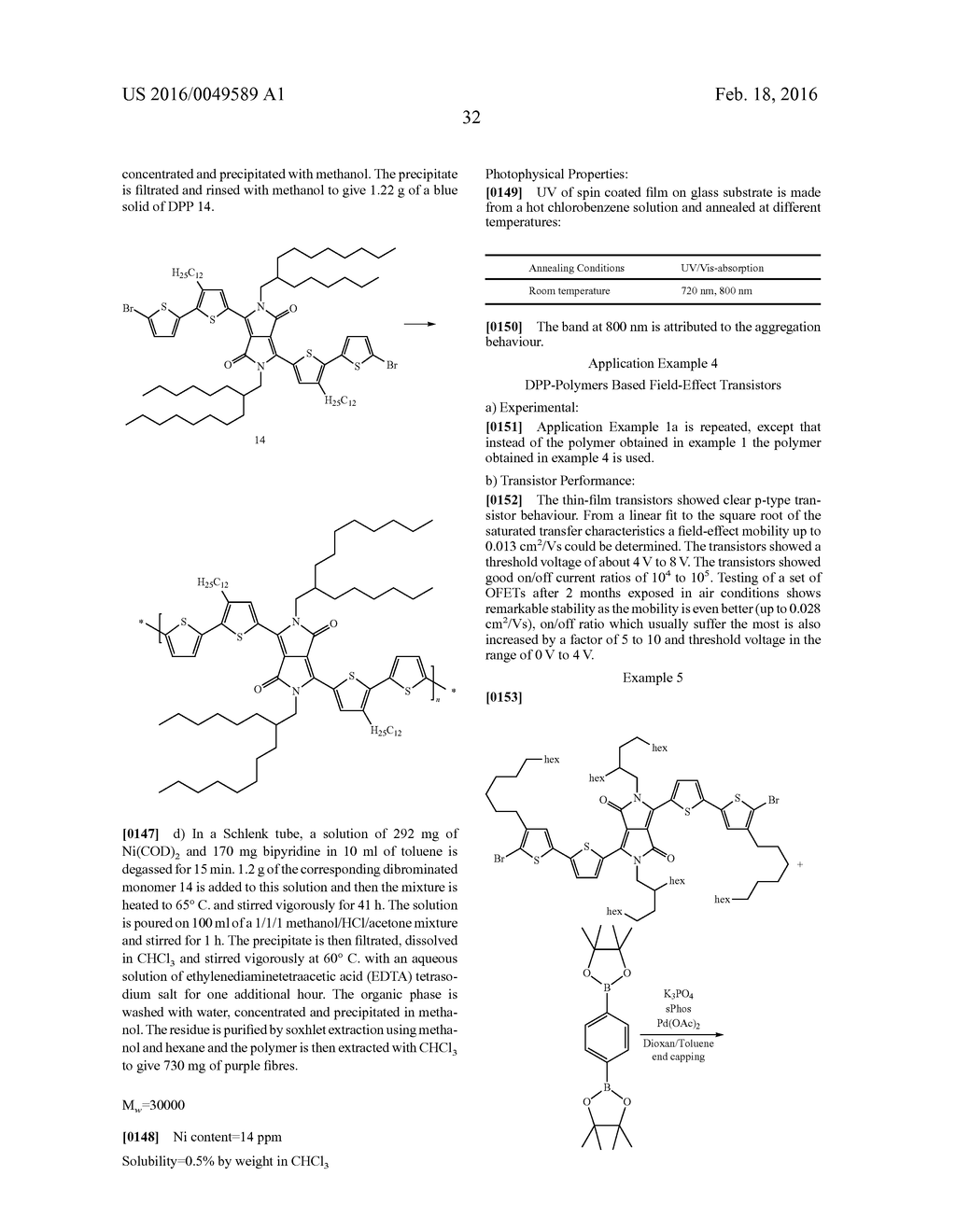 DIKETOPYRROLOPYRROLE POLYMERS AS ORGANIC SEMICONDUCTORS - diagram, schematic, and image 33