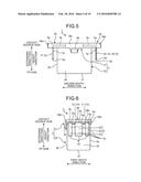 LEAKAGE-BLOCKING STRUCTURE, ELECTRONIC COMPONENT, AND ELECTRONIC COMPONENT     UNIT diagram and image