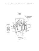 LEAKAGE-BLOCKING STRUCTURE, ELECTRONIC COMPONENT, AND ELECTRONIC COMPONENT     UNIT diagram and image