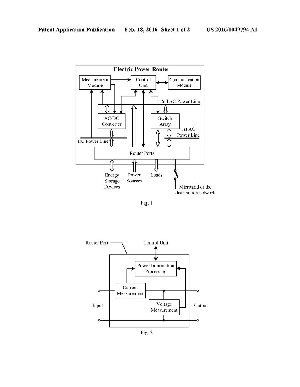 Electric power router with multiple power supply modes - diagram, schematic, and image 02