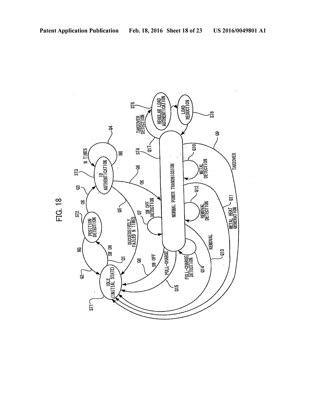 POWER RECEPTION CONTROL DEVICE AND POWER RECEPTION CONTROL METHOD FOR     NON-CONTACT POWER TRANSMISSION - diagram, schematic, and image 19