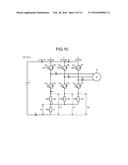 POWER CONVERSION DEVICE, MOTOR DRIVE DEVICE INCLUDING POWER CONVERSION     DEVICE, AIR BLOWER AND COMPRESSOR INCLUDING MOTOR DRIVE DEVICE, AND AIR     CONDITIONER, REFRIGERATOR, AND FREEZER INCLUDING AIR BLOWER AND     COMPRESSOR diagram and image