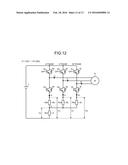 POWER CONVERSION DEVICE, MOTOR DRIVE DEVICE INCLUDING POWER CONVERSION     DEVICE, AIR BLOWER AND COMPRESSOR INCLUDING MOTOR DRIVE DEVICE, AND AIR     CONDITIONER, REFRIGERATOR, AND FREEZER INCLUDING AIR BLOWER AND     COMPRESSOR diagram and image