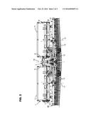 AGRICULTURAL MACHINE WITH AT LEAST ONE ARTICULATED SEEDER BAR diagram and image