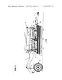 AGRICULTURAL MACHINE WITH AT LEAST ONE ARTICULATED SEEDER BAR diagram and image