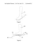 SOCKS WITH NON-SLIP SOLE diagram and image