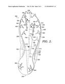 Footwear With Elongated Cleats diagram and image
