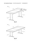 TABLE WITH NESTING TABLE TOP diagram and image