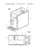 BEVERAGE-PRODUCING MACHINE COMPRISING A REMOVABLE INGREDIENT CONTAINER diagram and image