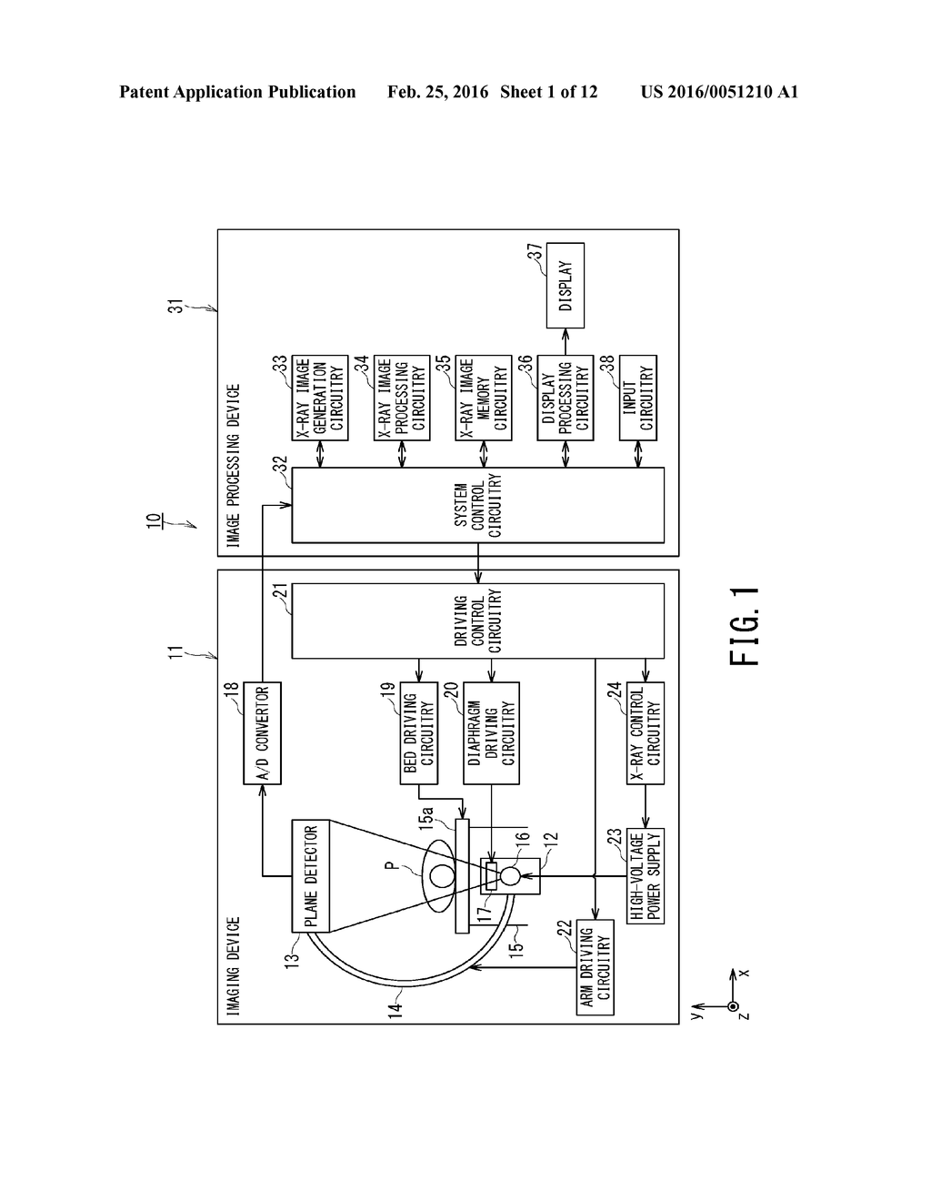 X-RAY DIAGNOSTIC APPARATUS AND X-RAY DIAPHRAGM THEREOF - diagram, schematic, and image 02