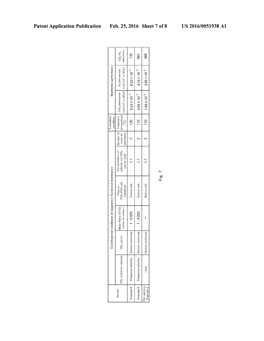 FACILITATED CO2 TRANSPORT MEMBRANE, METHOD FOR PRODUCING SAME, RESIN     COMPOSITION FOR USE IN METHOD FOR PRODUCING SAME, CO2 SEPARATION MODULE     AND METHOD AND APPARATUS FOR SEPARATING CO2 - diagram, schematic, and image 08