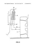 SUSPENSION DEVICE FOR IN-WHEEL MOTOR DRIVEN WHEEL diagram and image