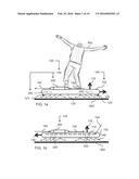 APPARATUS INCLUDING USER-PLATFORM ASSEMBLY AND AIR-THRUSTING ASSEMBLY AND     METHOD THEREFOR diagram and image