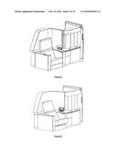 PASSENGER MODULE AND SEATING ARRAY FOR AN AIRCRAFT CABIN diagram and image