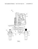 DE-CENTRALIZED OPERATIONAL INDICATOR SYSTEM FOR A MATERIALS HANDLING     VEHICLE diagram and image