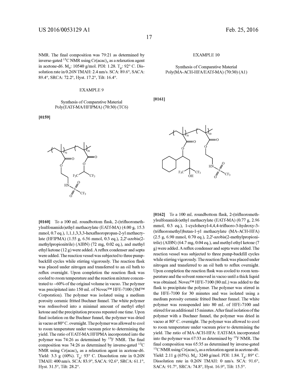 Sulfonamide-Containing Topcoat and Photoresist Additive Compositions and     Methods of Use - diagram, schematic, and image 25