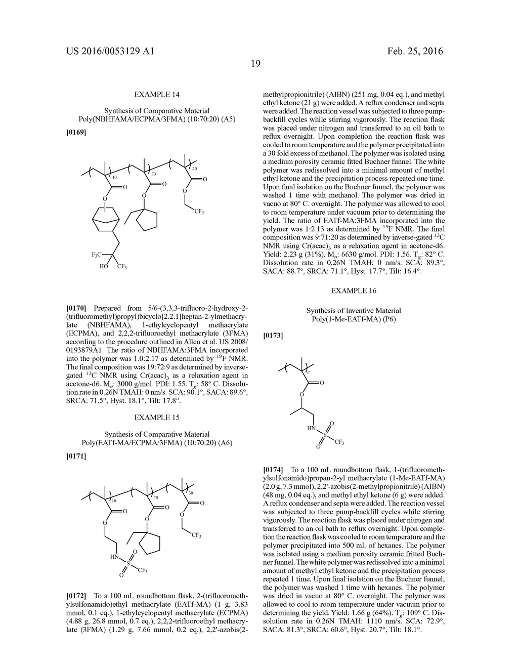 Sulfonamide-Containing Topcoat and Photoresist Additive Compositions and     Methods of Use - diagram, schematic, and image 27