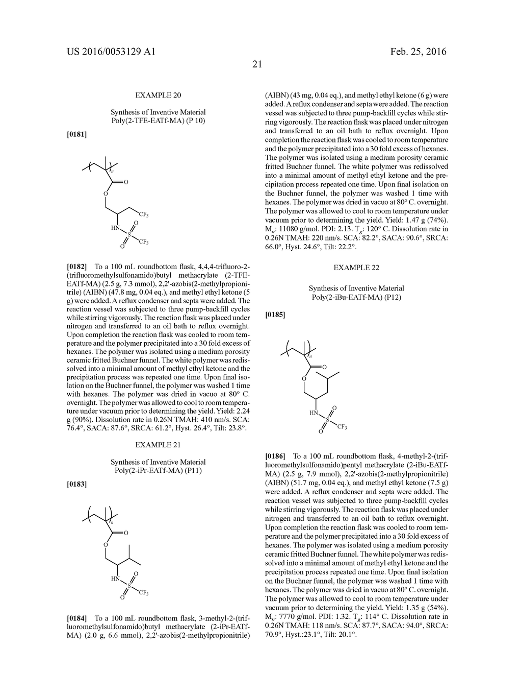 Sulfonamide-Containing Topcoat and Photoresist Additive Compositions and     Methods of Use - diagram, schematic, and image 29