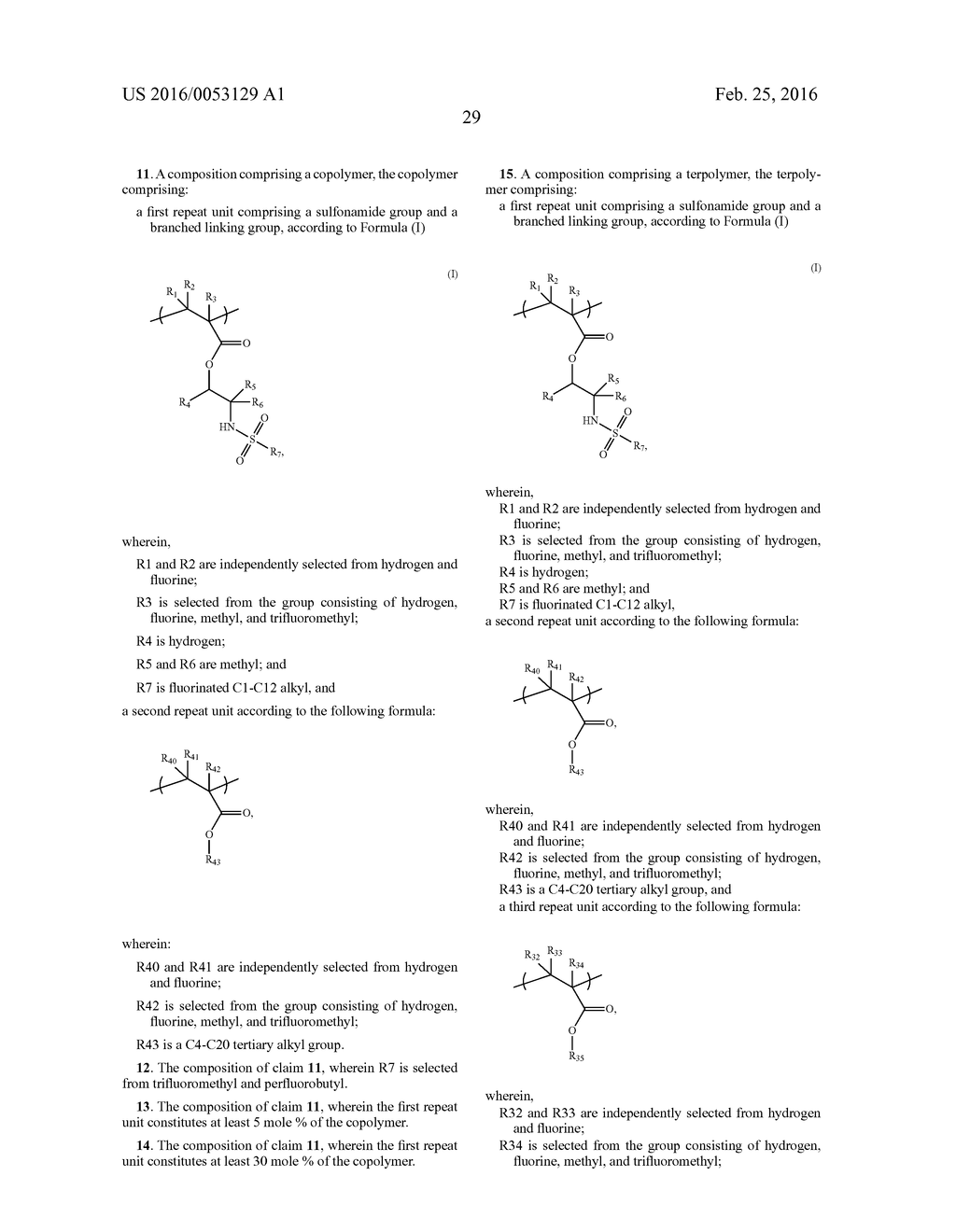 Sulfonamide-Containing Topcoat and Photoresist Additive Compositions and     Methods of Use - diagram, schematic, and image 37