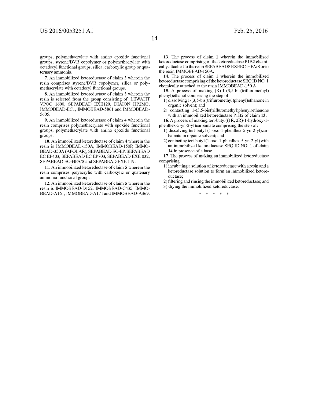 IMMOBILIZED KETOREDUCTASES AND PROCESS FOR MAKING AND USING IMMOBILIZED     KETOREDUCTASE - diagram, schematic, and image 15