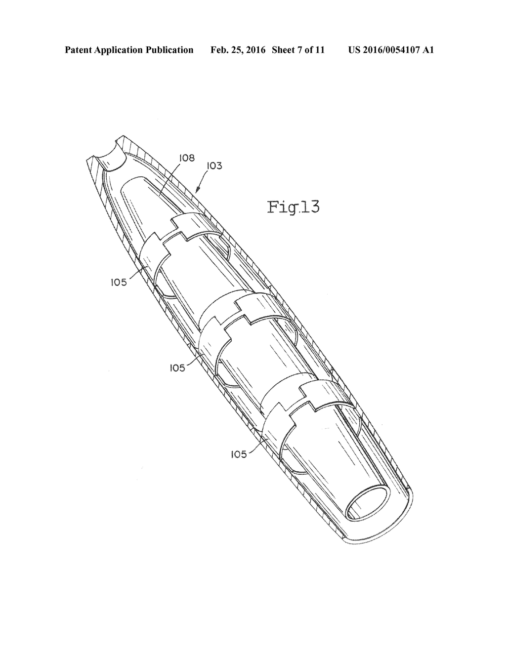 CONTROLLED FRAGMENTATION OF A WARHEAD SHELL - diagram, schematic, and image 08