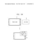 MOBILE TERMINAL, GLASSES-TYPE TERMINAL, AND MUTUAL INTERWORKING METHOD     USING SCREENS THEREOF diagram and image