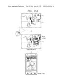 MOBILE TERMINAL, GLASSES-TYPE TERMINAL, AND MUTUAL INTERWORKING METHOD     USING SCREENS THEREOF diagram and image