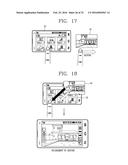 MOBILE TERMINAL, GLASSES-TYPE TERMINAL, AND MUTUAL INTERWORKING METHOD     USING SCREENS THEREOF diagram and image