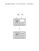 MOBILE TERMINAL, GLASSES-TYPE TERMINAL, AND MUTUAL INTERWORKING METHOD     USING SCREENS THEREOF diagram and image