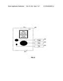 PRESENTING USER INTERFACE BASED ON LOCATION OF INPUT FROM BODY PART diagram and image