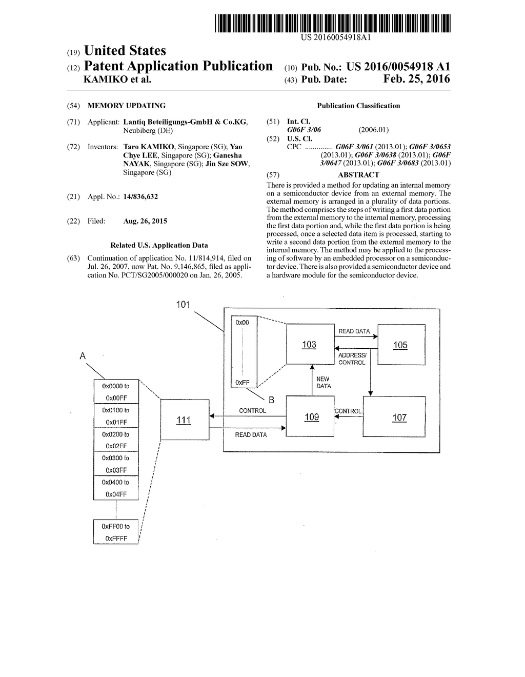 Memory Updating - diagram, schematic, and image 01