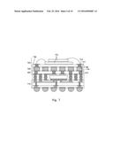 PACKAGE-ON-PACKAGE STRUCTURE WITH ORGANIC INTERPOSER diagram and image