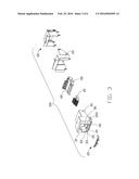 RJ45 SOCKET CONNECTOR HAVING A CONDUCTIVE TERMINAL FOR PREVENTING YIELD     DUE TO MISTAKEN INSERTION diagram and image