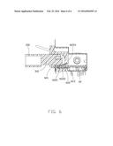 RJ45 SOCKET CONNECTOR HAVING A CONDUCTIVE TERMINAL FOR PREVENTING YIELD     DUE TO MISTAKEN INSERTION diagram and image