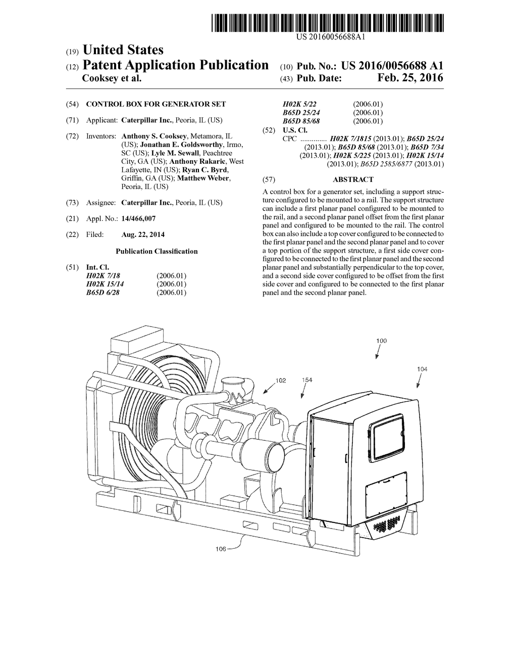 CONTROL BOX FOR GENERATOR SET - diagram, schematic, and image 01