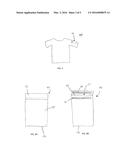 GARMENT WITH ELECTROMAGNETIC RADIATION SHIELDED POCKET diagram and image