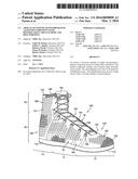 Article of Footwear Incorporating a Knitted Component with Monofilament     Areas in Body and Heel Portions diagram and image