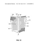 Article of Footwear Incorporating a Knitted Component with Monofilament     Areas in Body and Heel Portions diagram and image