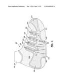 COMPONENTS FOR ARTICLES OF FOOTWEAR INCLUDING LIGHTWEIGHT, SELECTIVELY     SUPPORTED TEXTILE COMPONENTS diagram and image