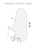 COMPONENTS FOR ARTICLES OF FOOTWEAR INCLUDING LIGHTWEIGHT, SELECTIVELY     SUPPORTED TEXTILE COMPONENTS diagram and image