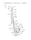 SIDERAIL SYSTEM FOR A BED diagram and image