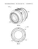 Air Filtration Cartridges Having Air Flow Rectification and Methods of     Making Air Filtration Cartridges having Air Flow Rectification diagram and image