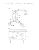 DEVICE FOR SEPARATING CARBON DIOXIDE USING SILICONE SEPARATION FILM AND     METHOD FOR MANUFACTURING SAME diagram and image