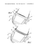 DEPLOYABLE VEHICLE HOOD EXTENDER FOR PEDESTRIAN PROTECTION diagram and image