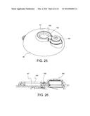 MULTI-COMPARTMENT CONTAINER WITH FLEXIBLE PARTITION diagram and image