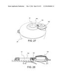 MULTI-COMPARTMENT CONTAINER WITH FLEXIBLE PARTITION diagram and image