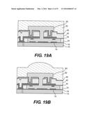 PLANAR CAVITY MEMS AND RELATED STRUCTURES, METHODS OF MANUFACTURE AND     DESIGN STRUCTURES diagram and image