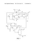 PROCESS FOR THE RECOVERY OF PARAFFINS FROM AN ISOMERIZATION EFFLUENT diagram and image